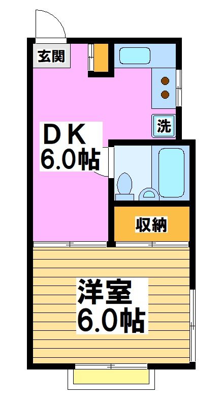 シャトレ緑ヶ丘 間取り