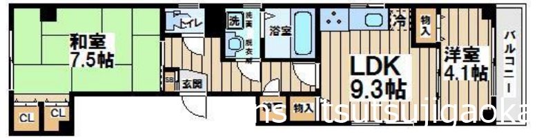 SAつつじヶ丘（旧吉村ビル） 間取り