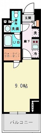 レジディア杉並方南町 間取り