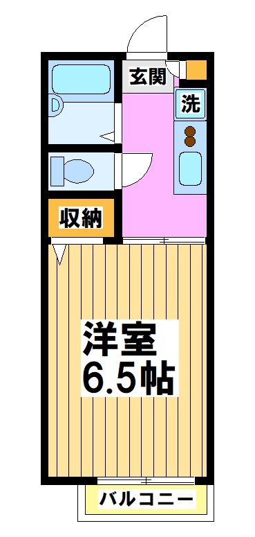 レガシー調布Ⅱ 間取り