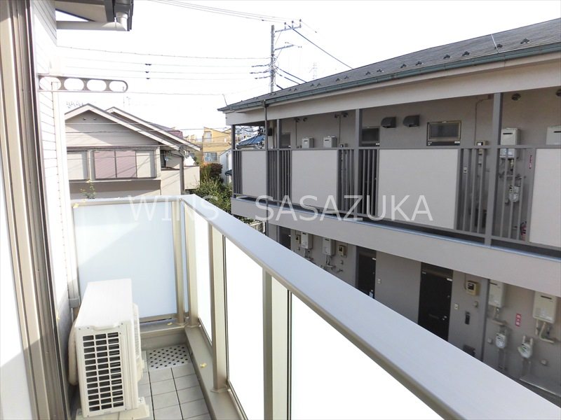 アンソレーユK  ベランダ