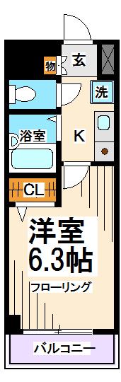 菱和パレス明大前壱番館  間取り