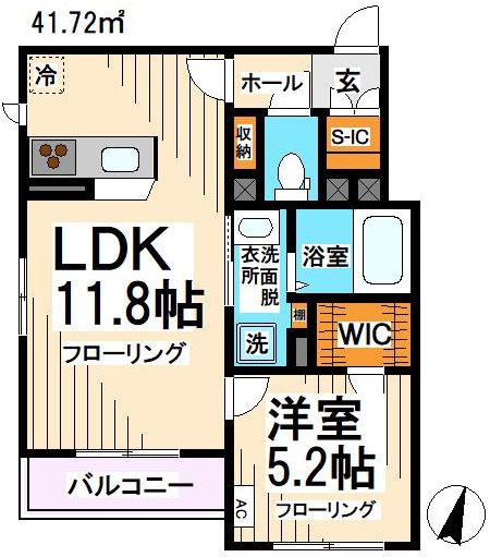 エルミタージュ南烏山 間取り