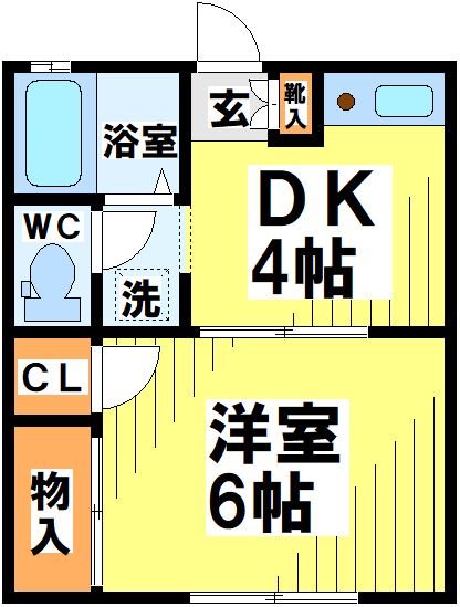 シティーホームズ1 間取り