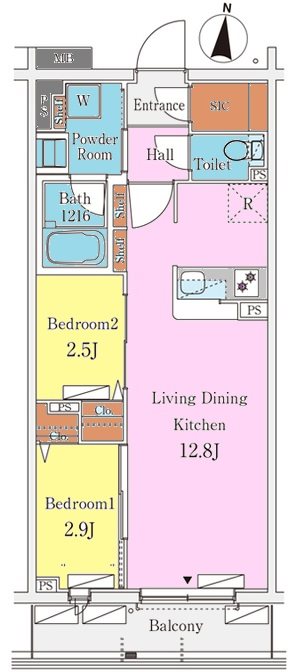 テラス杉並方南町 間取り