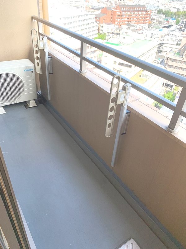 KDXレジデンス幡ヶ谷 ベランダ