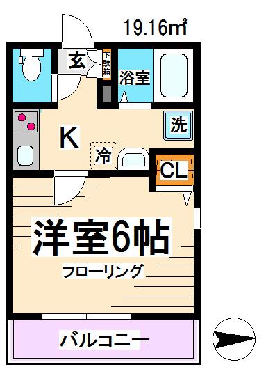 LaLuce明大前 間取り