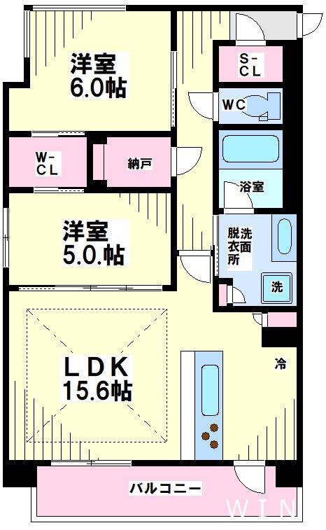 グランドゥールプレミアム代々木大山  間取り