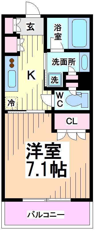 コンフォリア笹塚 間取り