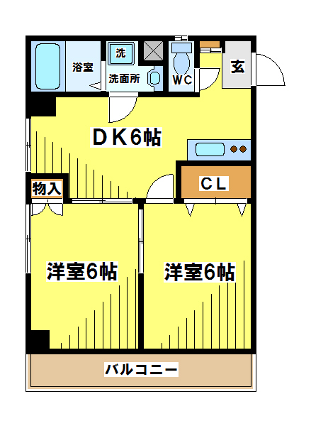 メゾンドコレイユ 間取り