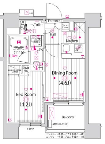 ガーラ・アヴェニュー調布 300号室 間取り