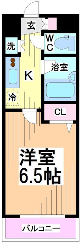 ガラ・シティ幡ヶ谷 間取り