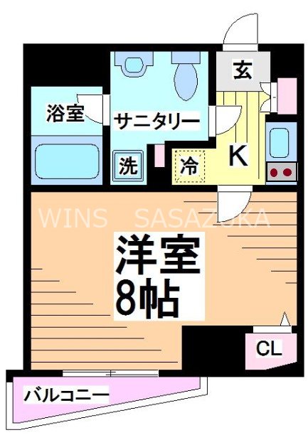 ドゥーエ幡ヶ谷  間取り