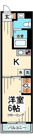 セントラル幡ヶ谷 間取り