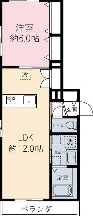 ラ　カーサドルチェ 間取り