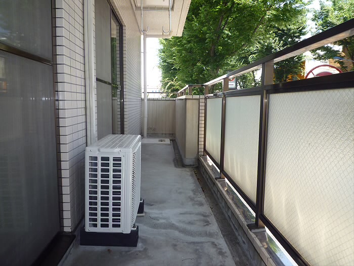 ウィングシティ立花 ベランダ