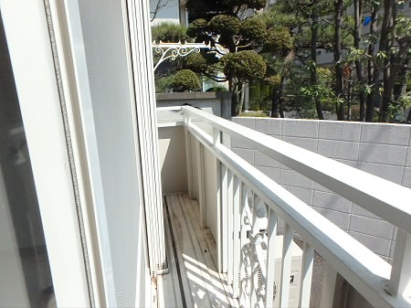 ベルメゾンカスヤ ベランダ