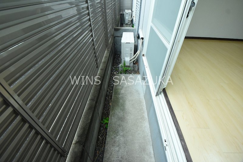 コーポエコー ベランダ