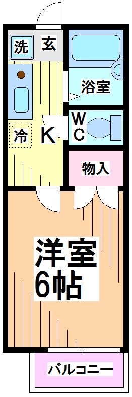 サンフルール  間取り