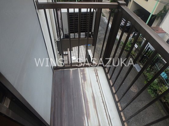 サンフルール  ベランダ