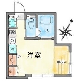 Blanc Court代田橋 間取り