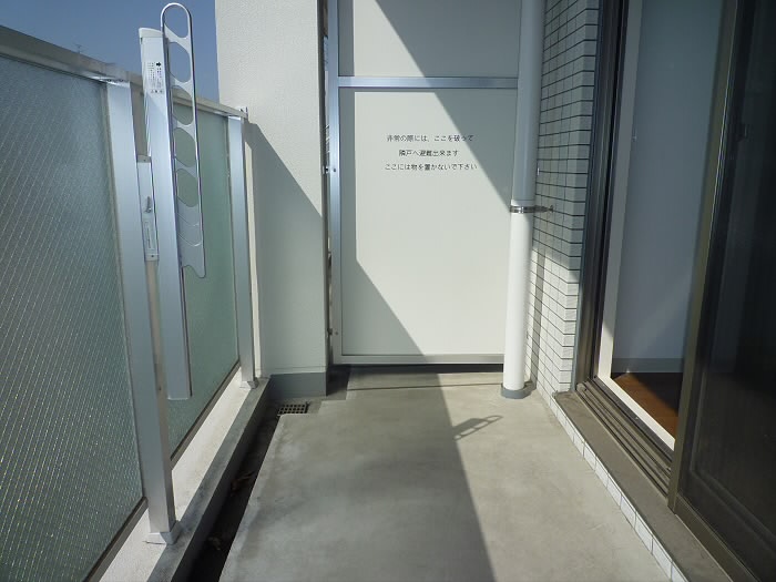 クラスターワン ベランダ