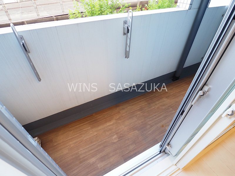 ミュージシャンズヴィラ幡ヶ谷 ベランダ