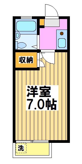 アクアコートⅡ 間取り