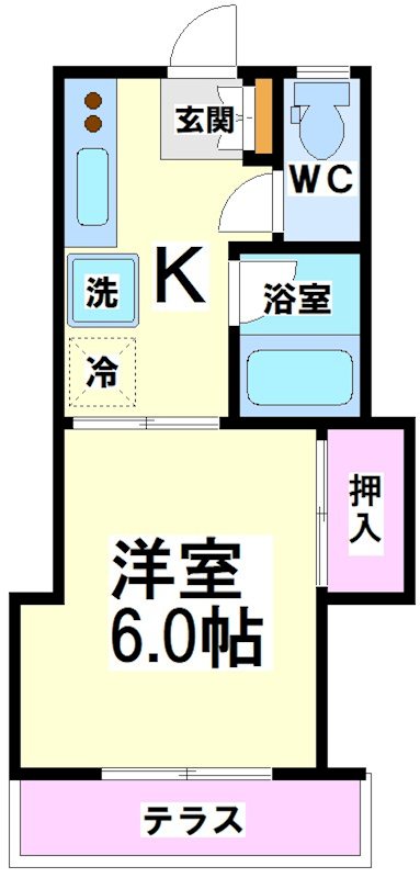 富士見荘 間取り