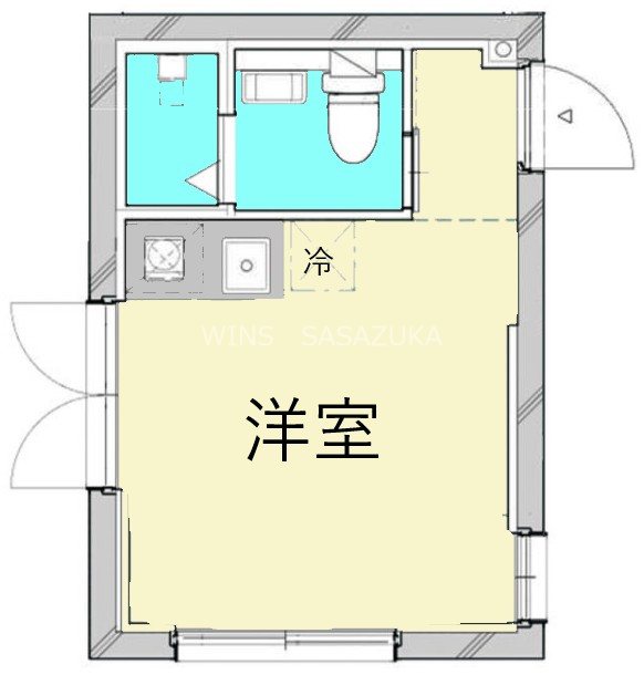 PROTO笹塚Ⅱ 間取り