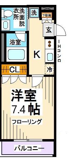 リュゼ桜上水  間取り