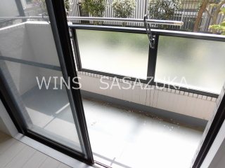 リュゼ桜上水  ベランダ