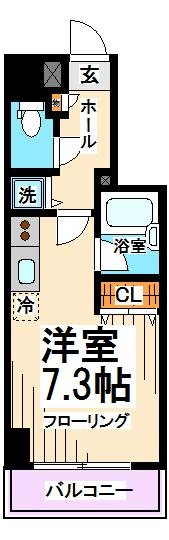 HF明大前レジデンス 間取り図