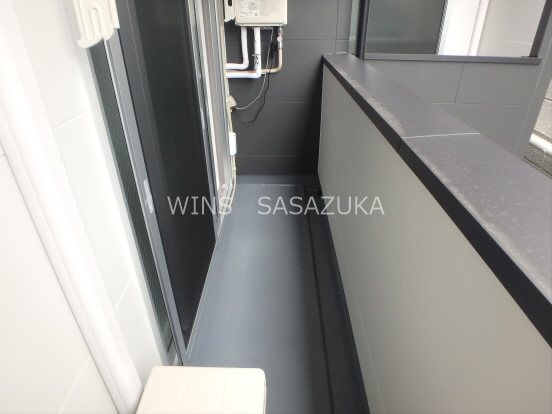 ハツダイフラット ベランダ