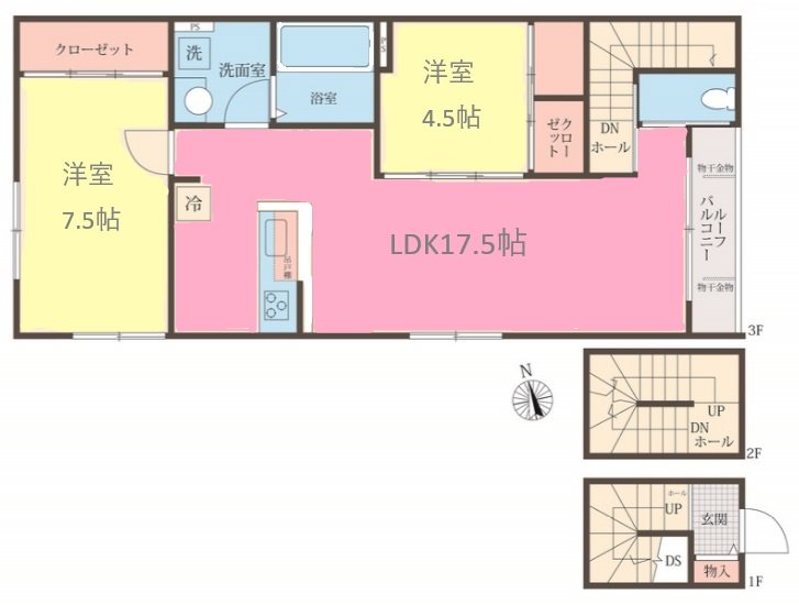 Ricordo　和泉 間取り