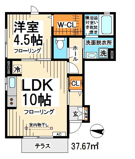 デュエット赤堤♭ 間取り