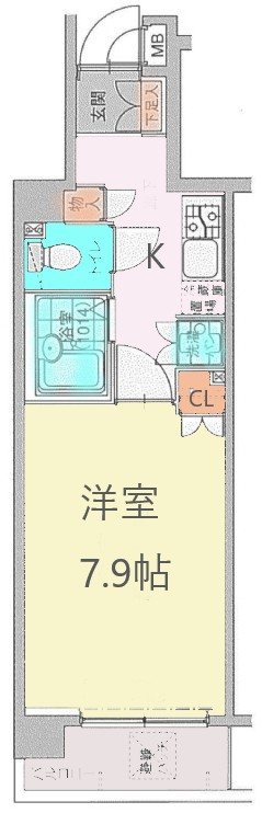 ドルチェ笹塚壱番館　  間取り