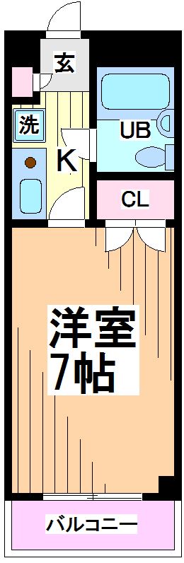 ベルメゾン笹塚  間取り