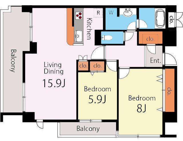 ガーデン杉並方南　 間取り