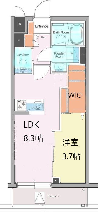 ルフォンリヴェント杉並永福 間取り