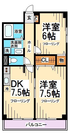 スプリングブリーズ 間取り図