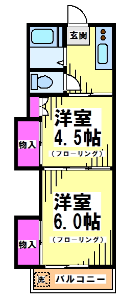 佐須コーポ 間取り