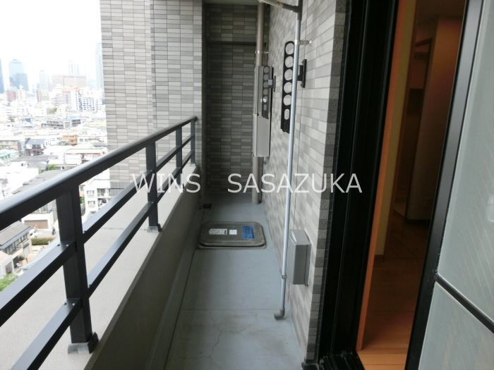 グランド・ガーラ幡ヶ谷WEST ベランダ