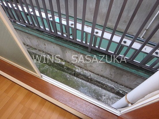 ホワイトバーム ベランダ