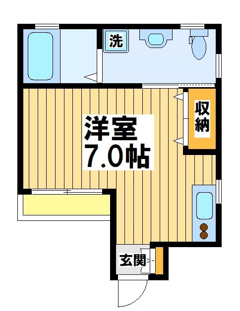 トゥプレ 202号室 間取り