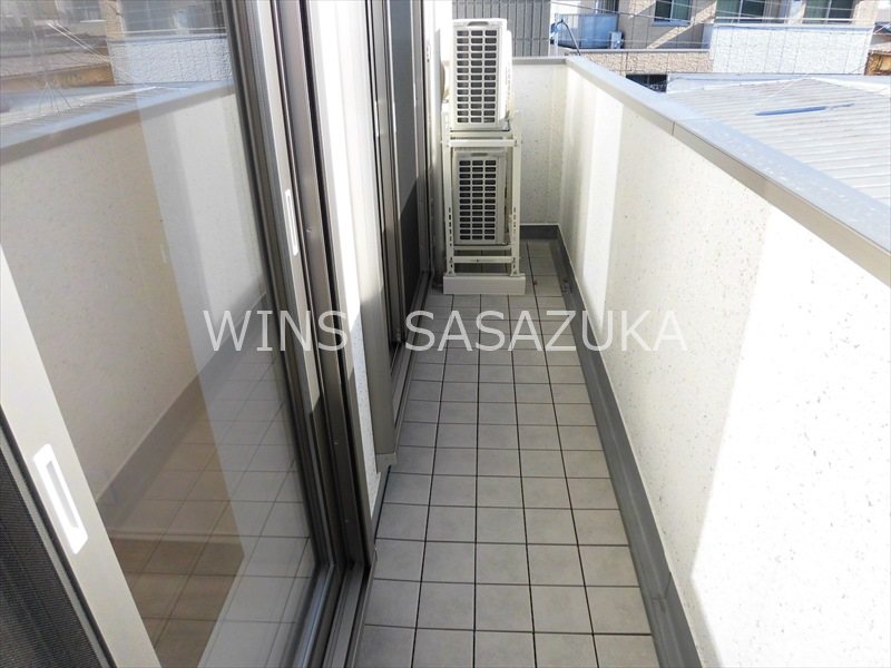 エルミタージュ桜上水南  ベランダ