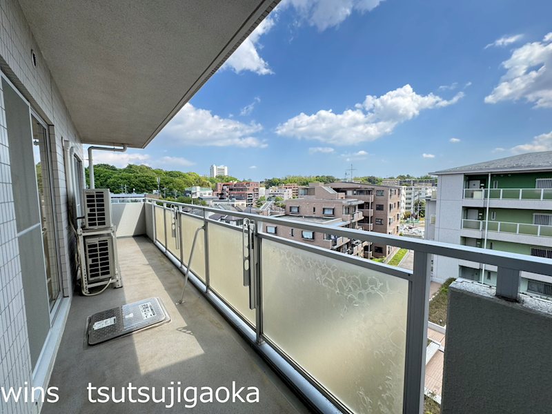 アンビックスつつじヶ丘　B棟 ベランダ