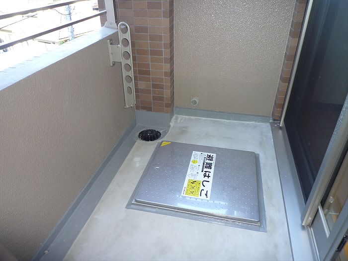 ジェルソミーナ ベランダ