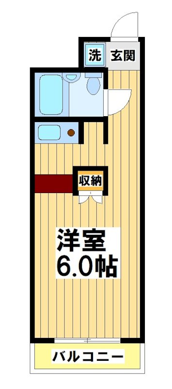 ザ・インペリアル 312号室 間取り