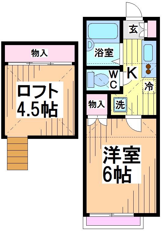ハイツラベンダー 間取り